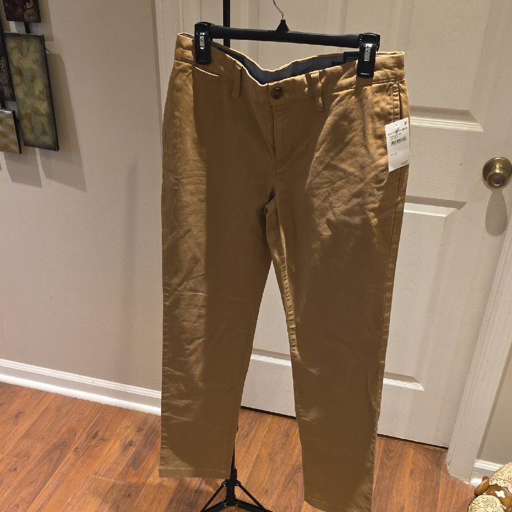 Men's Slim Fit Chinos - Khaki